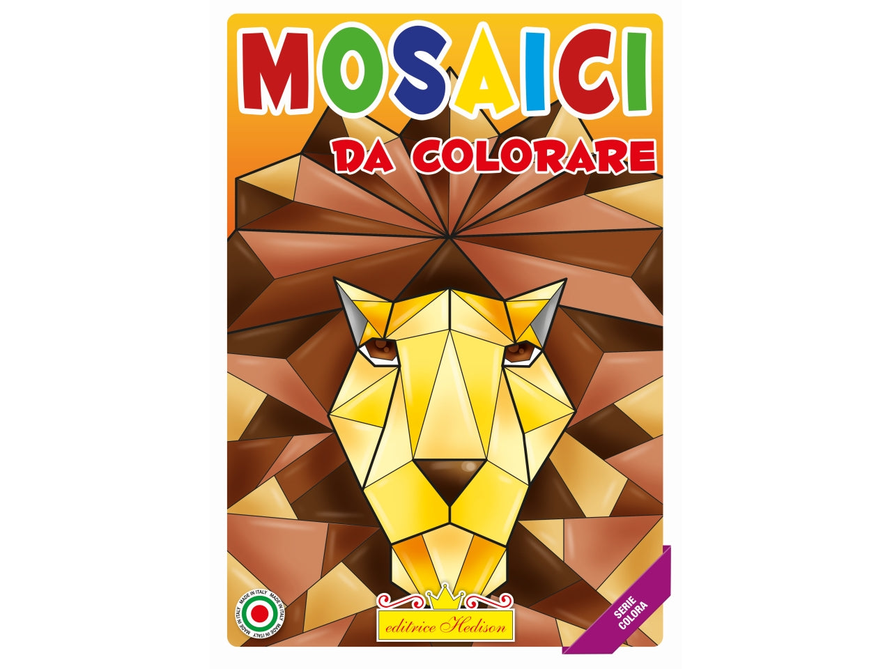 Libro mosaici da colorare