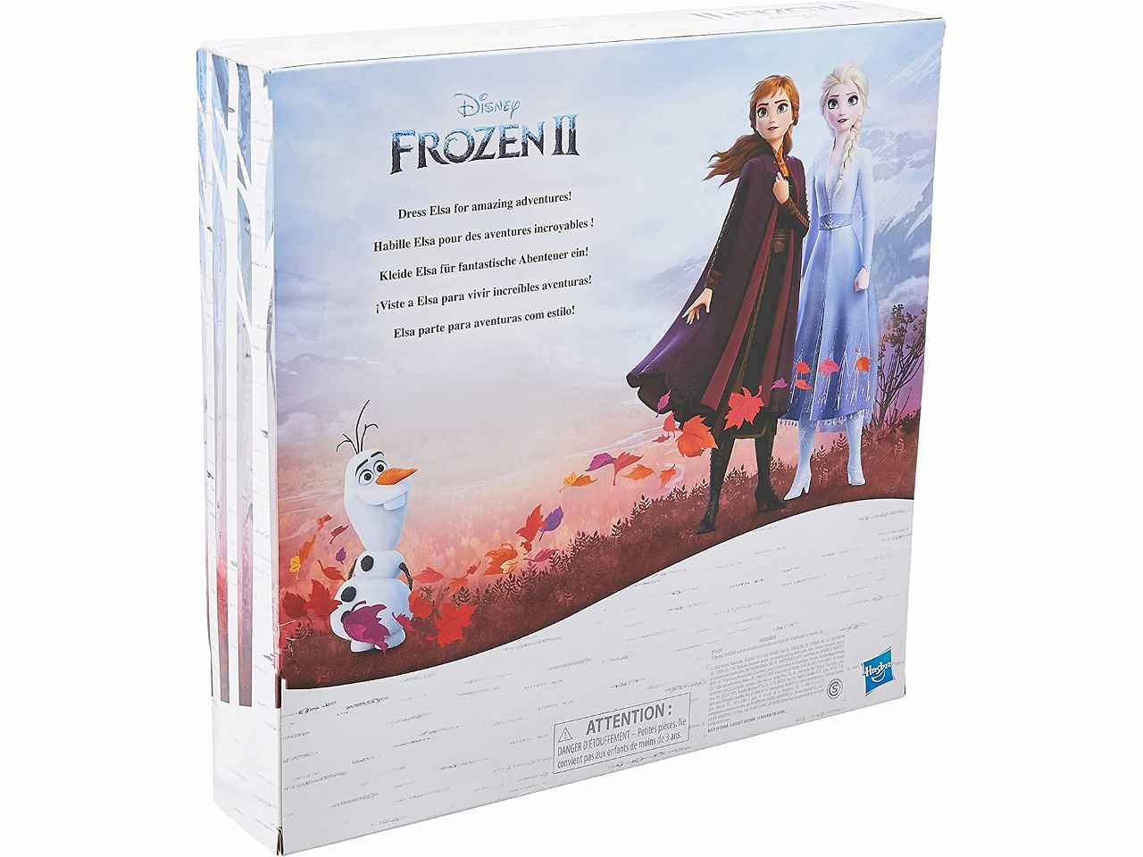 Frozen 2 elsa style set bambola con accessori