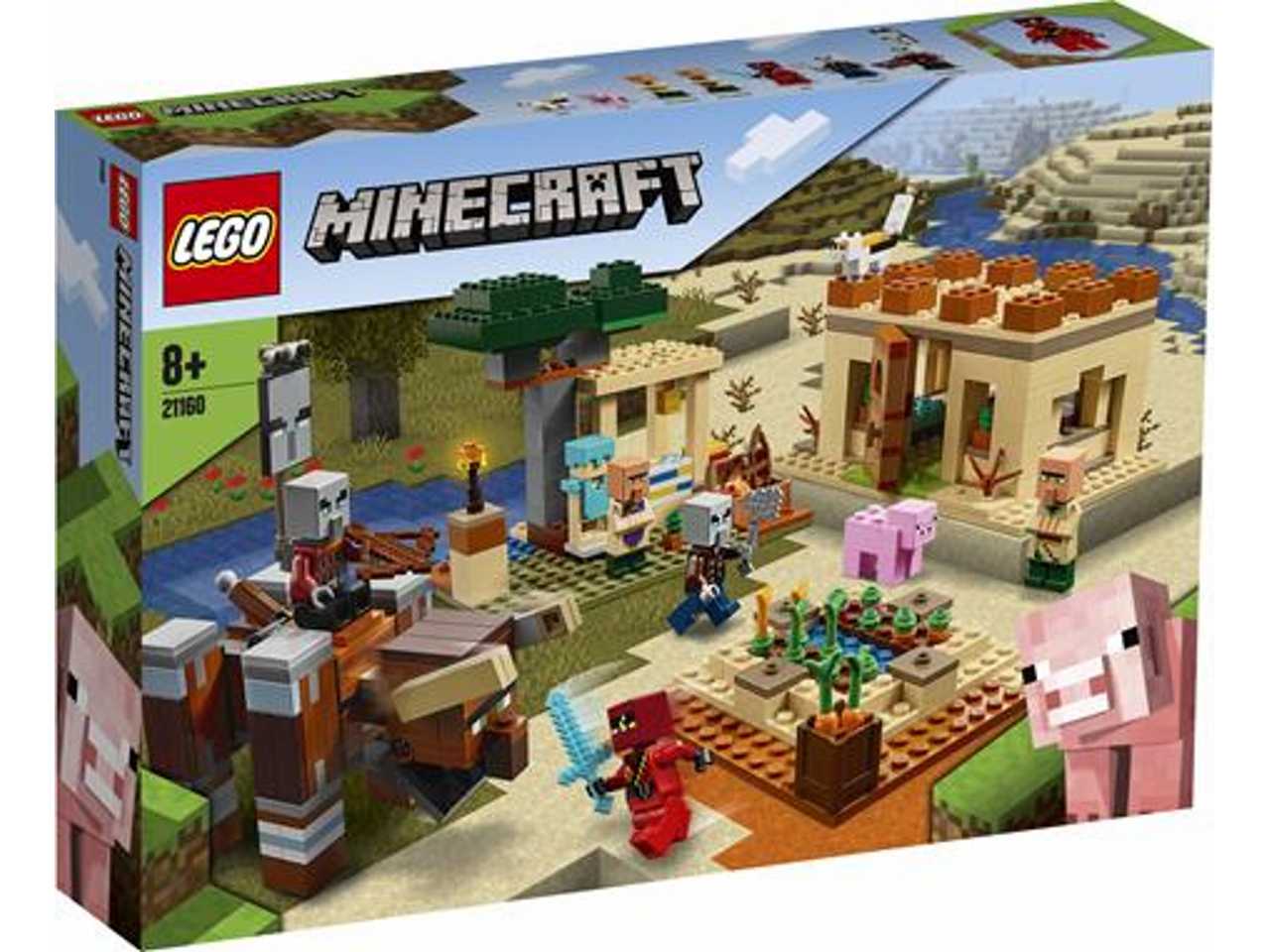 lego minecraft l’incursione della bestia.