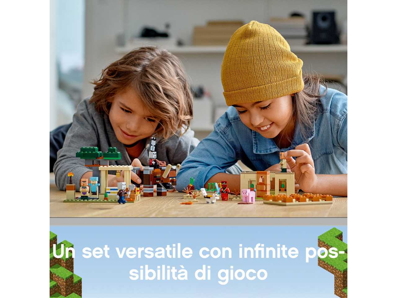 lego minecraft l’incursione della bestia.