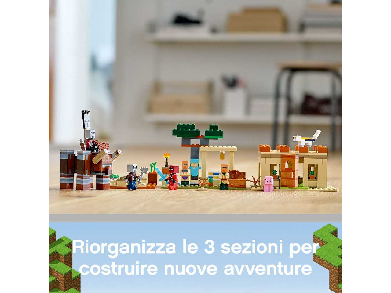 lego minecraft l’incursione della bestia.