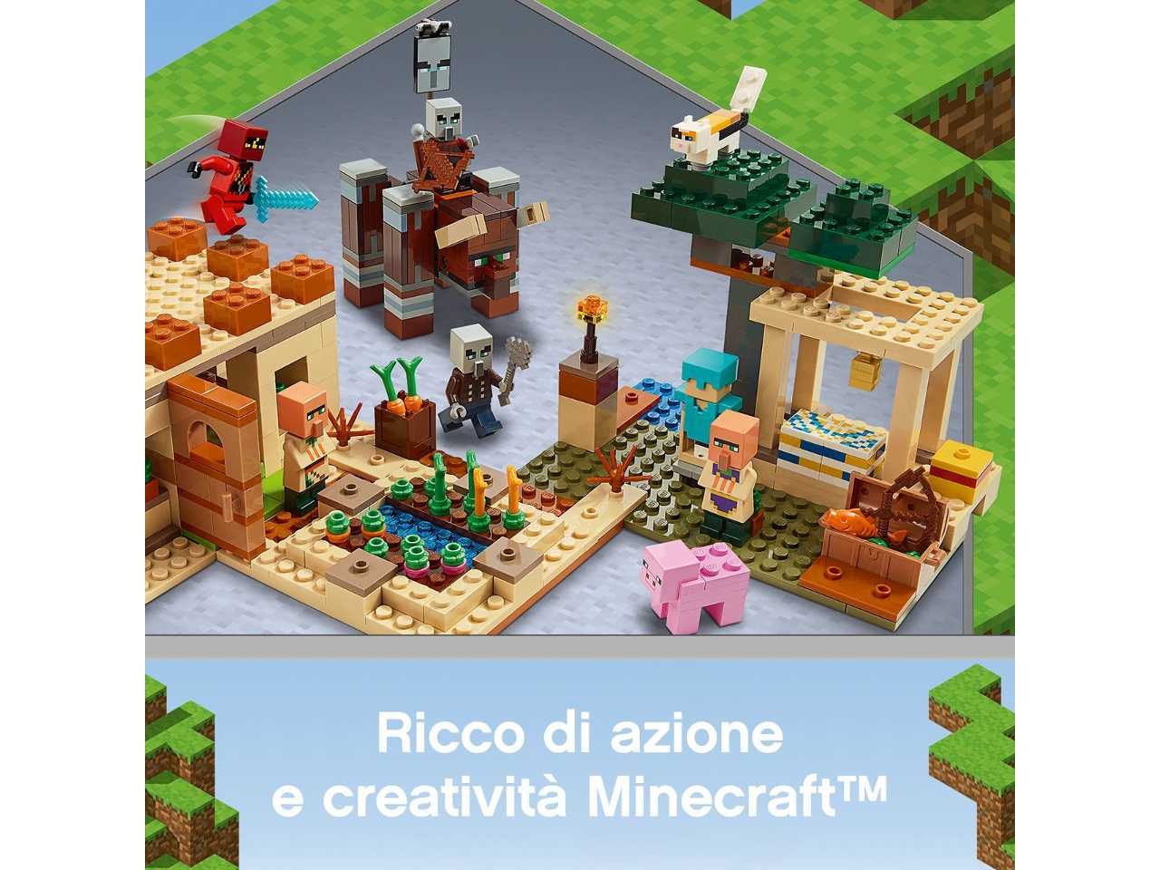lego minecraft l’incursione della bestia.