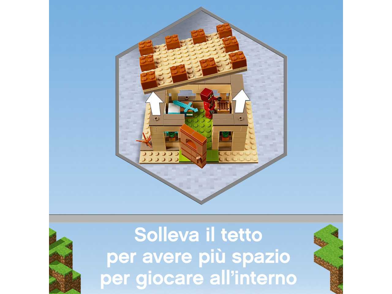 lego minecraft l’incursione della bestia.
