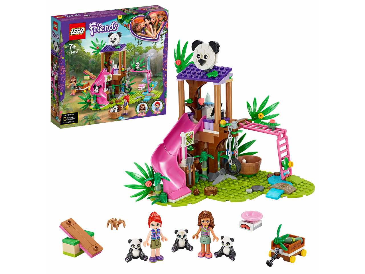 Lego friends la casetta sullalbero del panda.