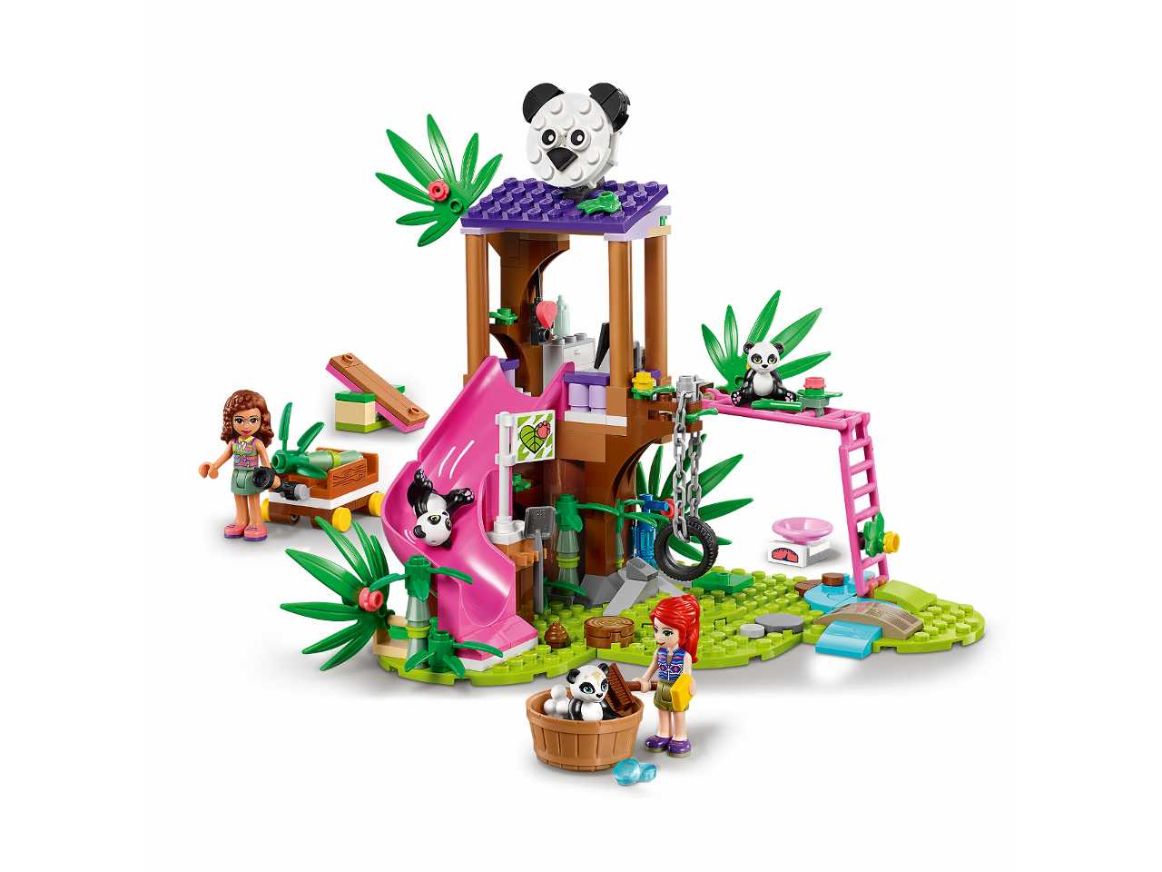 Lego friends la casetta sullalbero del panda.