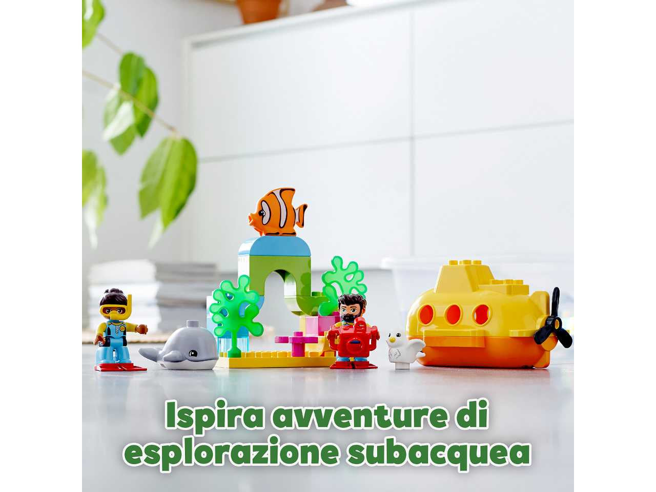 Lego duplo avventura sottomarina.