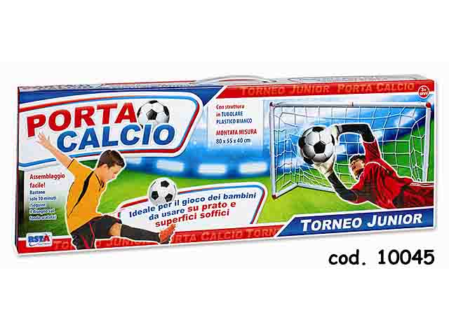 porta da calcio misura 80x55x40cm torneo junior