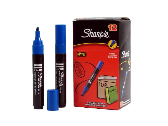 Marcatore blu tratto 1.2-5mm 12 pezzi