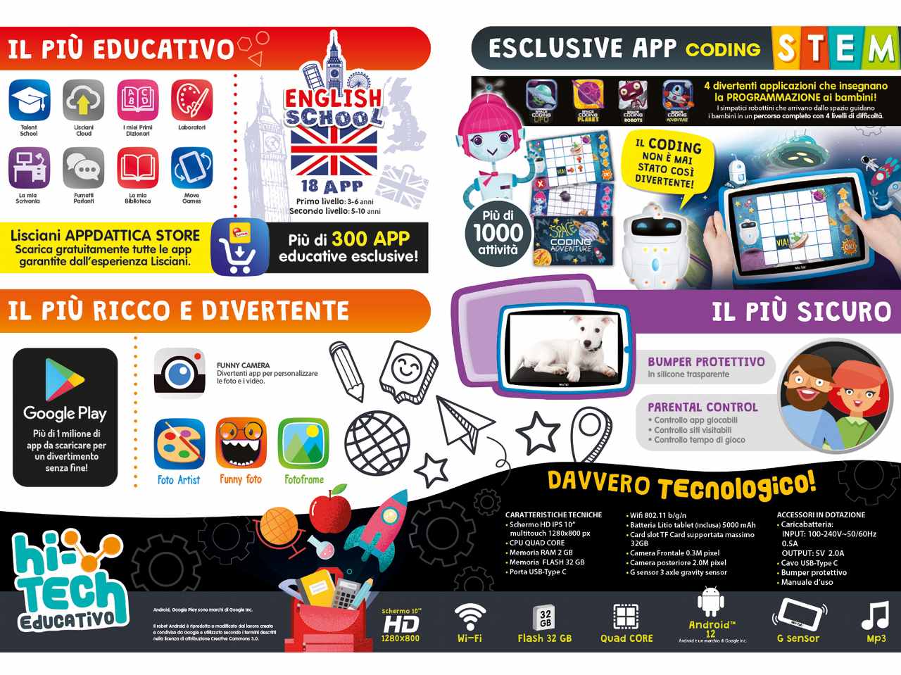 mio tab 10 pollici stem coding xl 2022