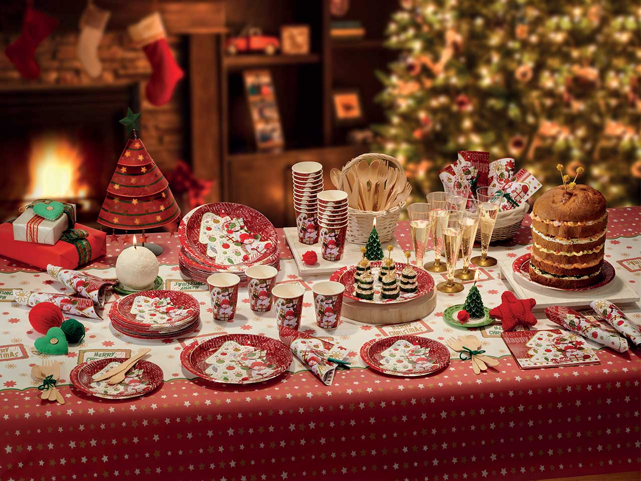 bicchieri in cartoncino 200ml 10 pezzi decoro pupazzo di neve