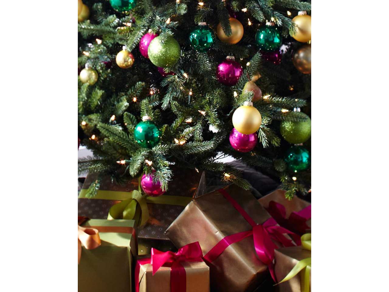 Albero di natale montecarlo 270cm pe+pvc d.142cm 1752 rami montaggio ad ombrello pe/pvc $