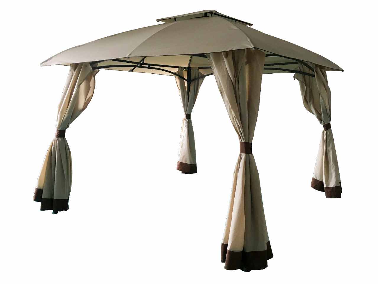 Gazebo 3x3 mt in acciaio e poliestere