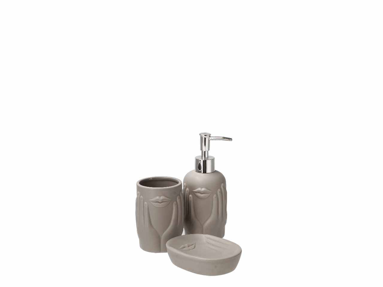 Set da bagno ceramica 3 pezzi 72320