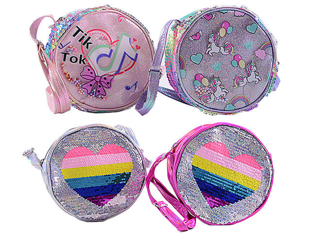 Borsetta bimba cuore/unicorno cb0679