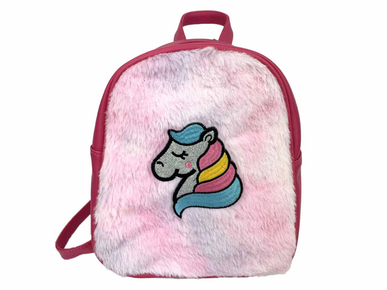 Zainetto pelo le kikke con unicorno