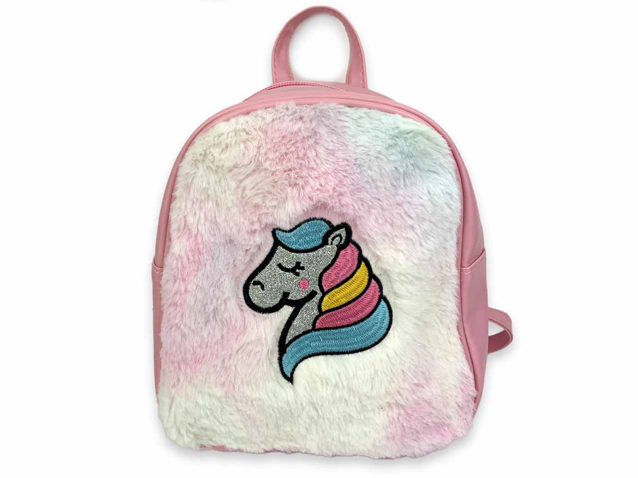 Zainetto pelo le kikke con unicorno