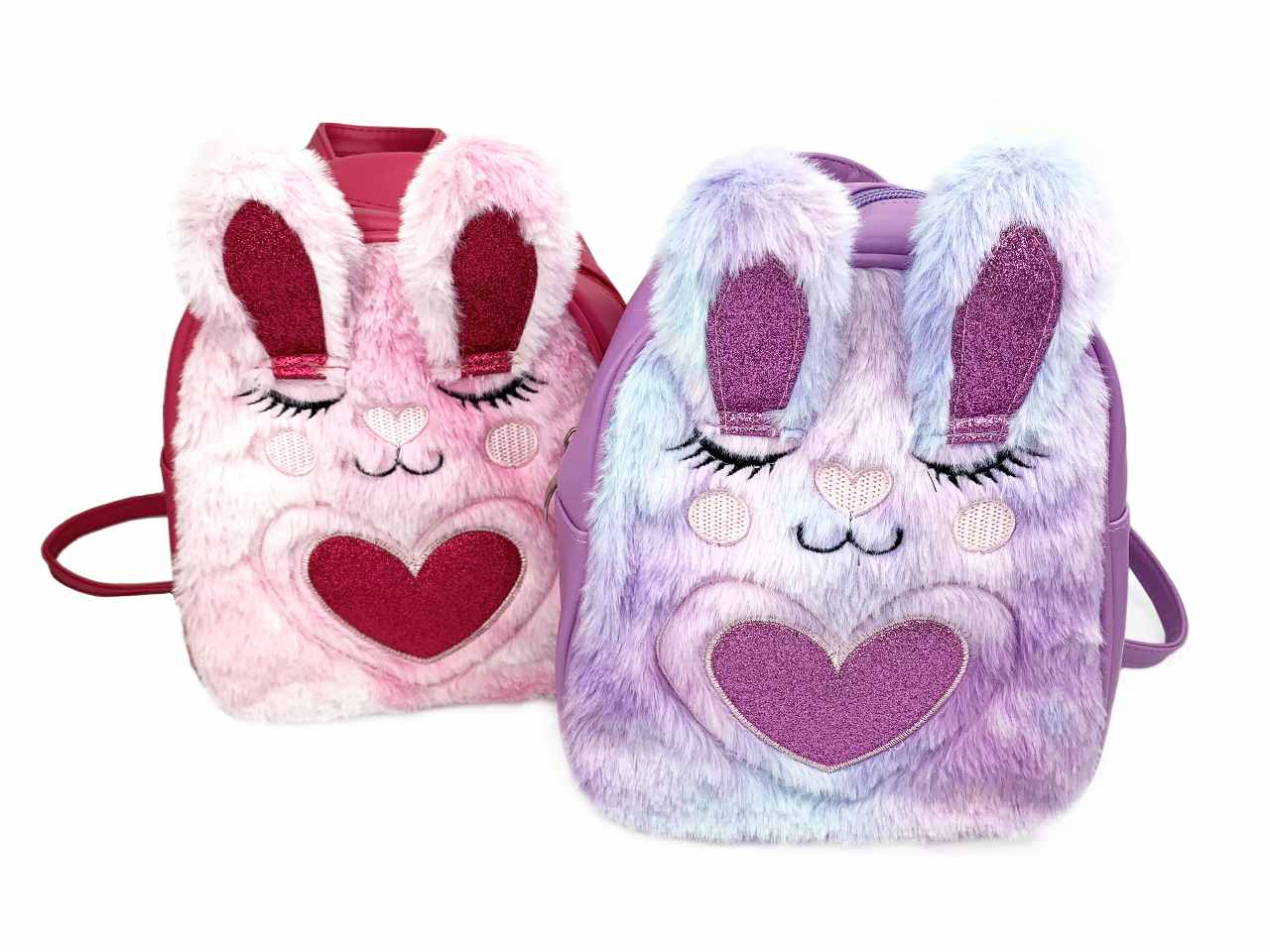 Zainetto le kikke coniglietto pelo con cuore