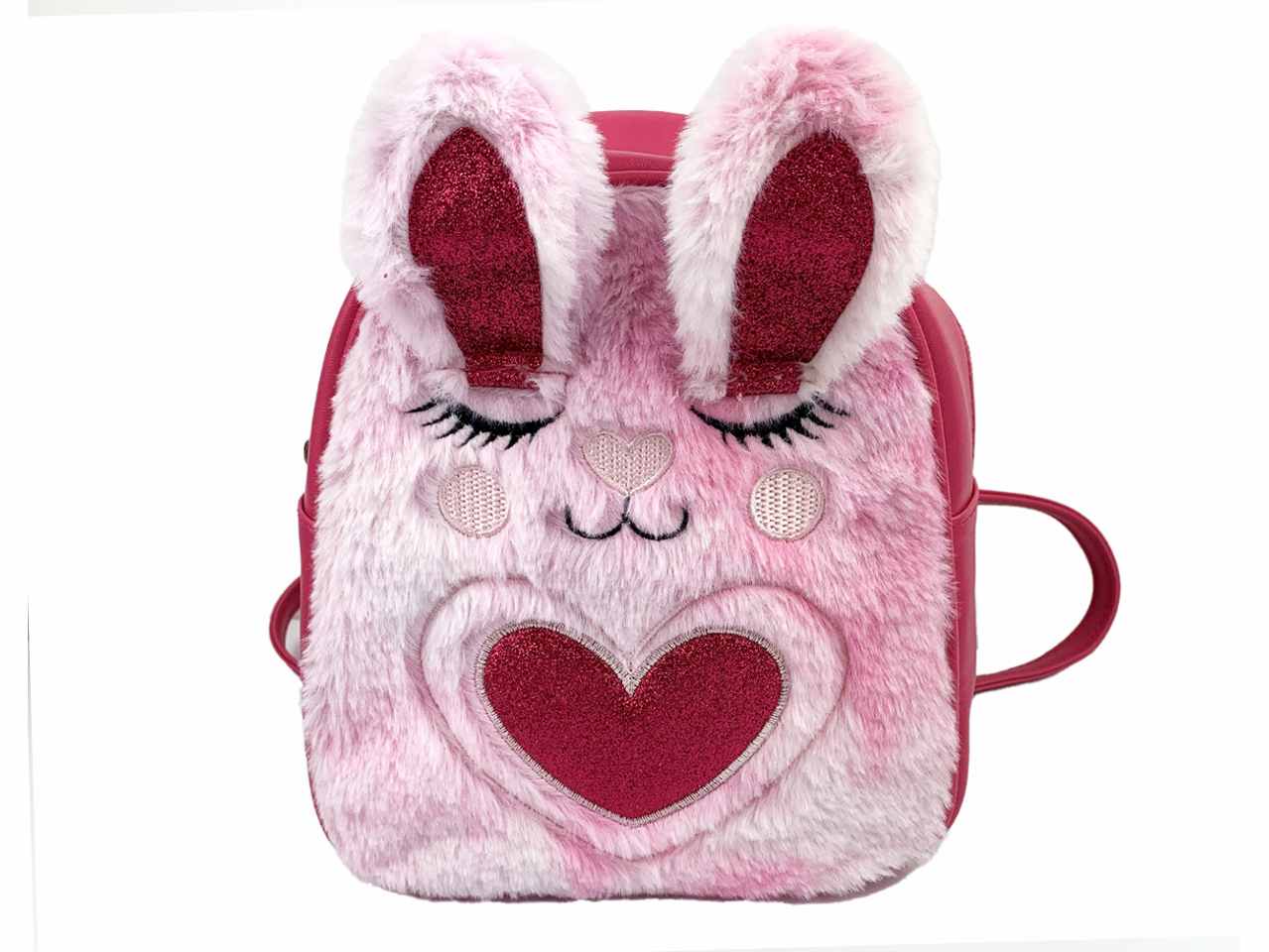 Zainetto le kikke coniglietto pelo con cuore