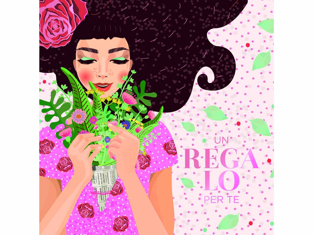 Biglietto un regalo per te 91-012