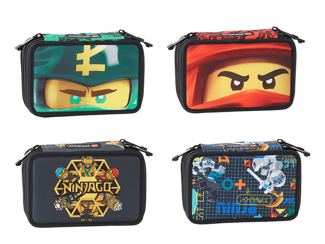 Lego ninjago astuccio 3 zip