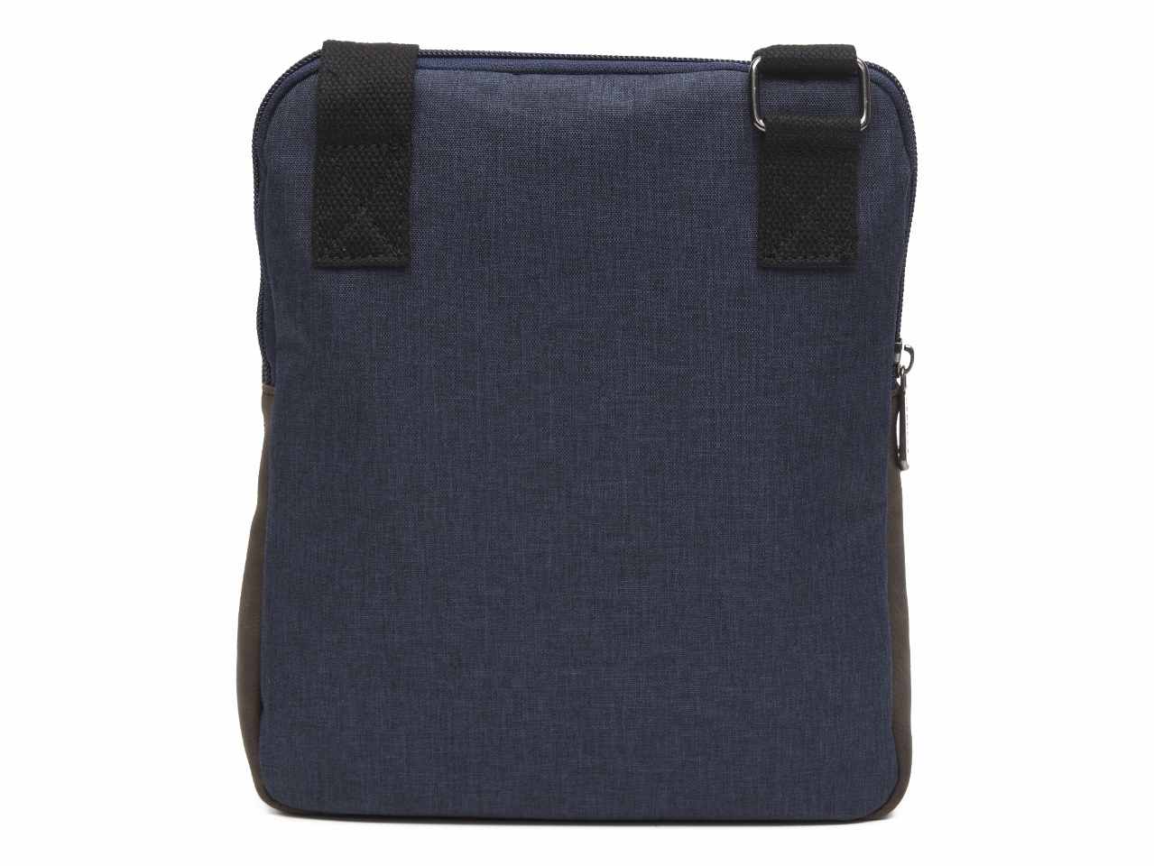 Borsa uomo vintage collection blu+marrone