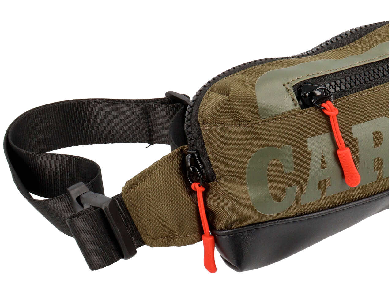 Borsa da uomo b-tech collection marsupio colore verde militare composizione: 100% pelle sintetica
