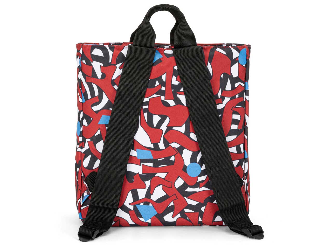 Comix tote borsa zaino allover abstract