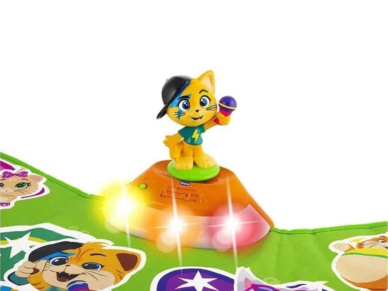 Gioco chicco 44 gatti tappeto dance a7417