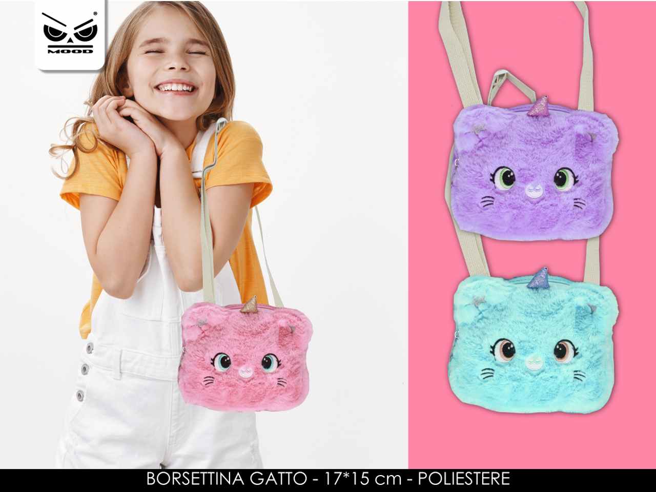 borsetta tracolla caticorn pelosa