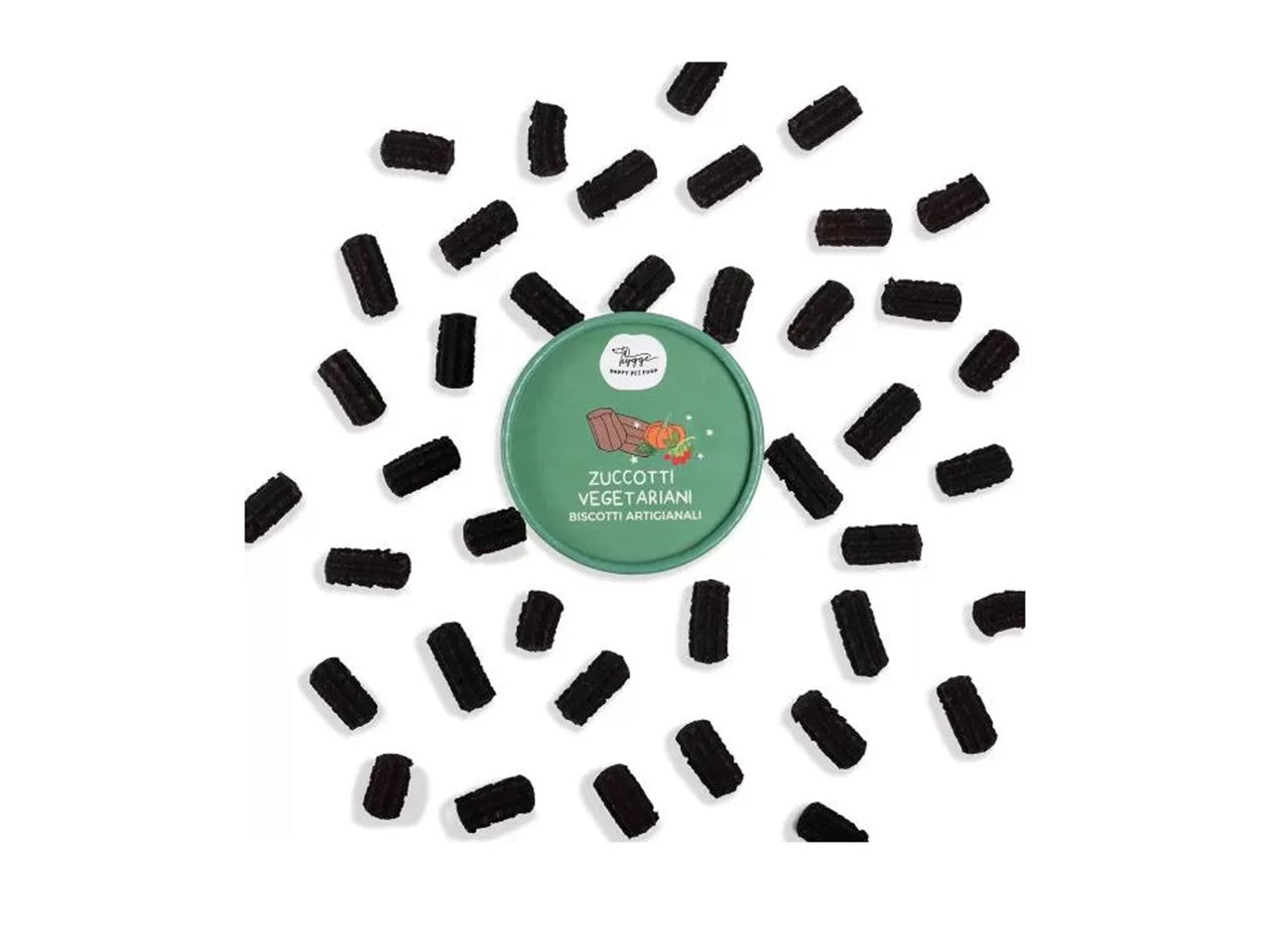 Hygge zuccotti vegetariani biscotti semi-umidi per cani 150 gr