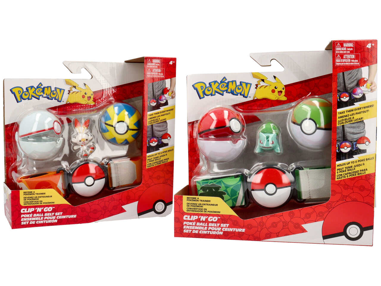 Pokemon pokeball set cintura pk170100