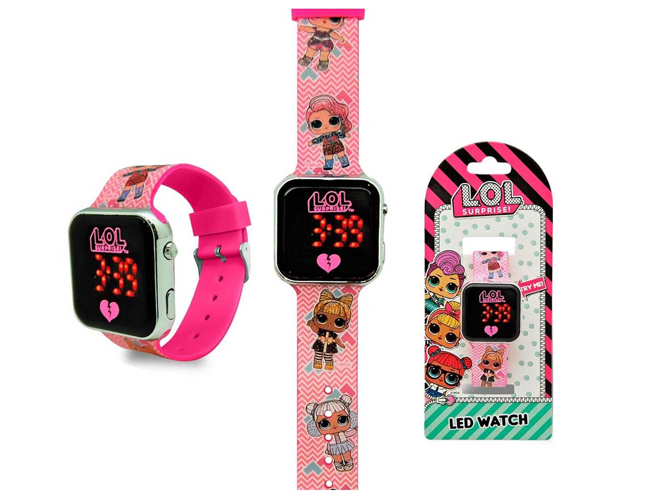 Lol surprise orologio a led