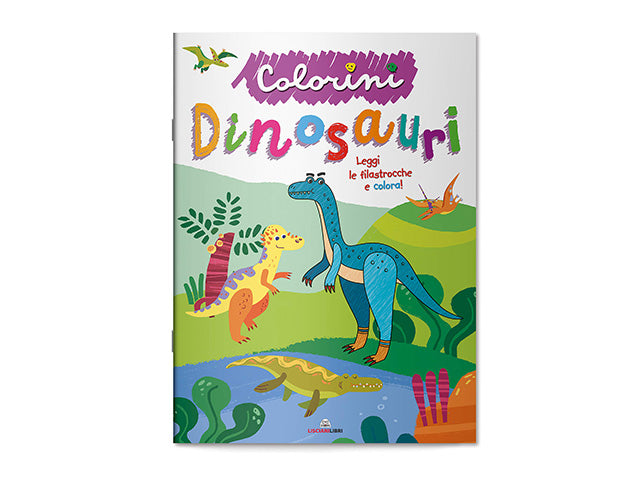 libro dinsauri colorini