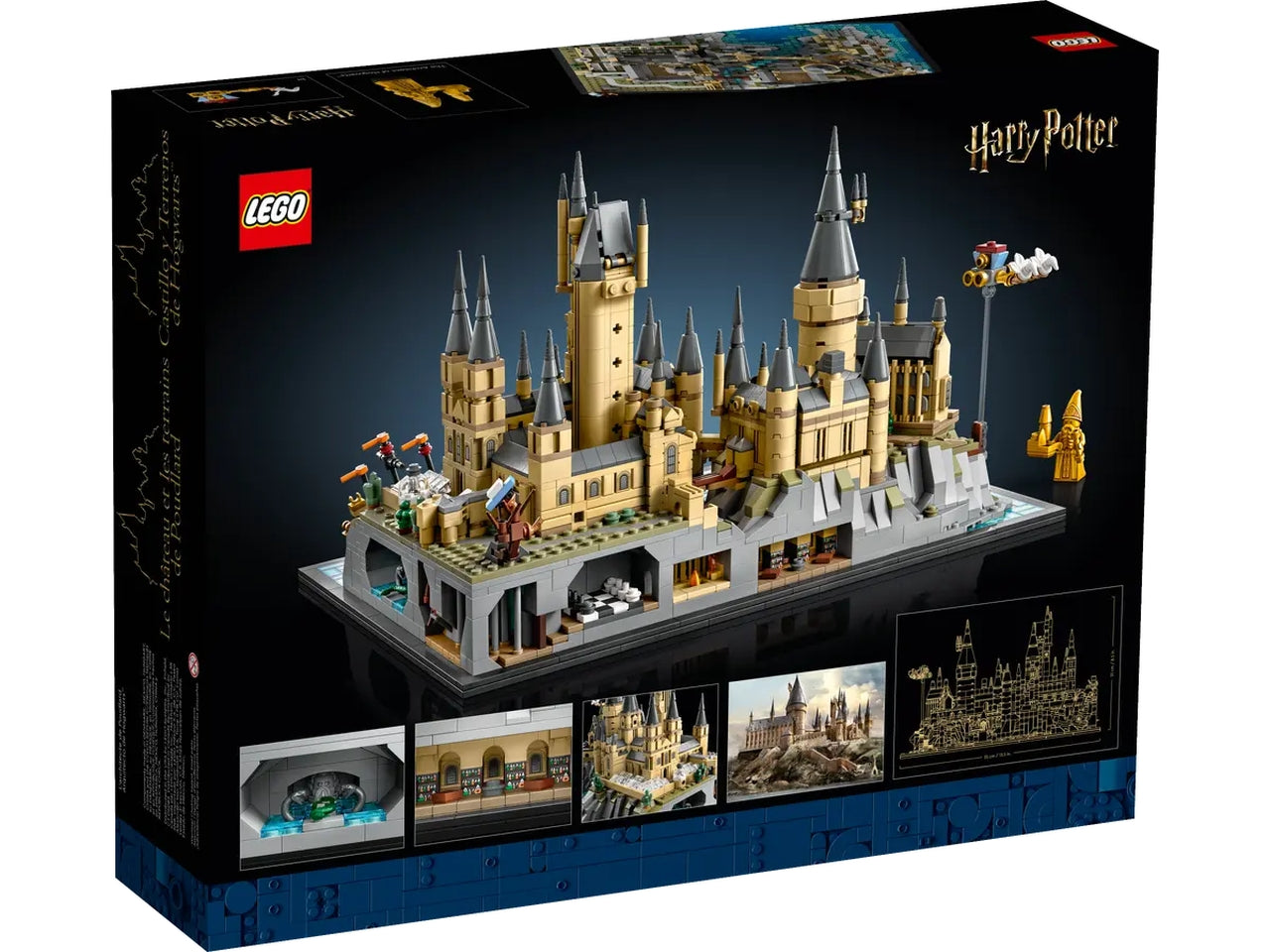 Lego Harry Potter Castello e Parco di Hogwarts 76419