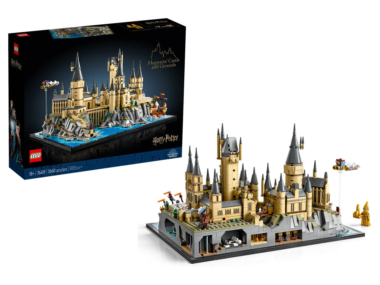 Lego Harry Potter Castello e Parco di Hogwarts 76419