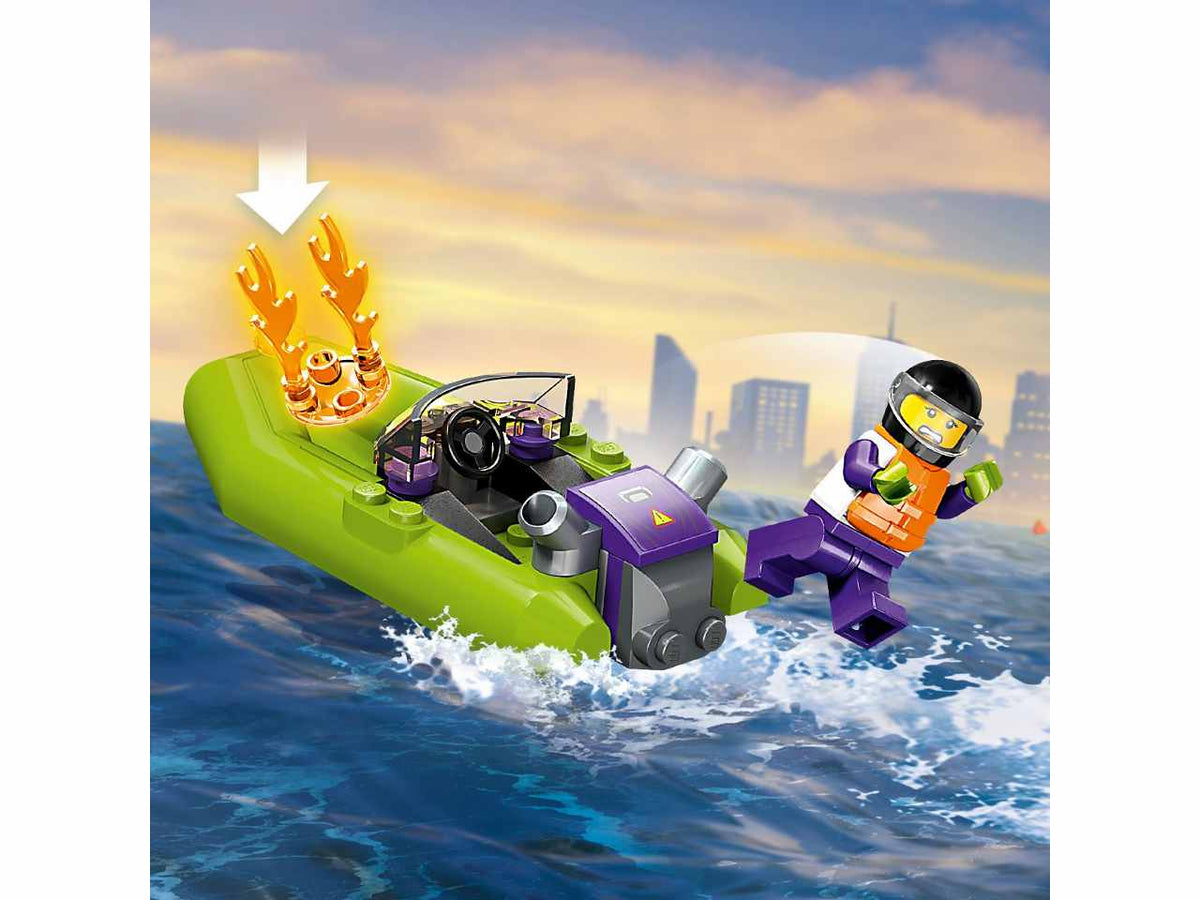 Lego Barca di Soccorso Antincendio 60373