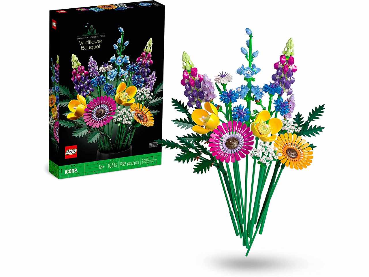 Lego Icons Bouquet Fiori Selvatici 10313