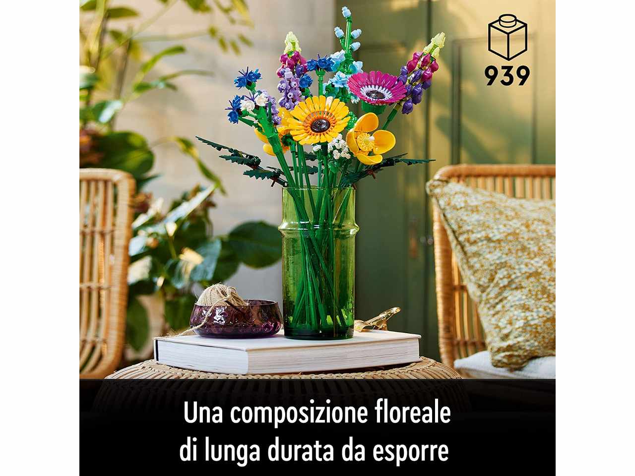 Lego Icons Bouquet Fiori Selvatici 10313