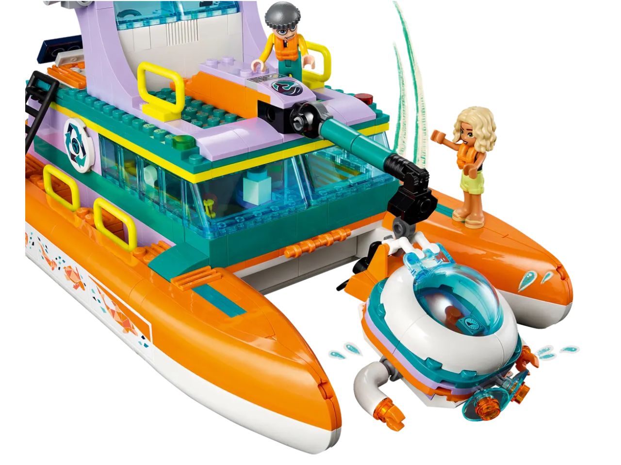 Lego Friends Catamarano di Salvataggio 41734