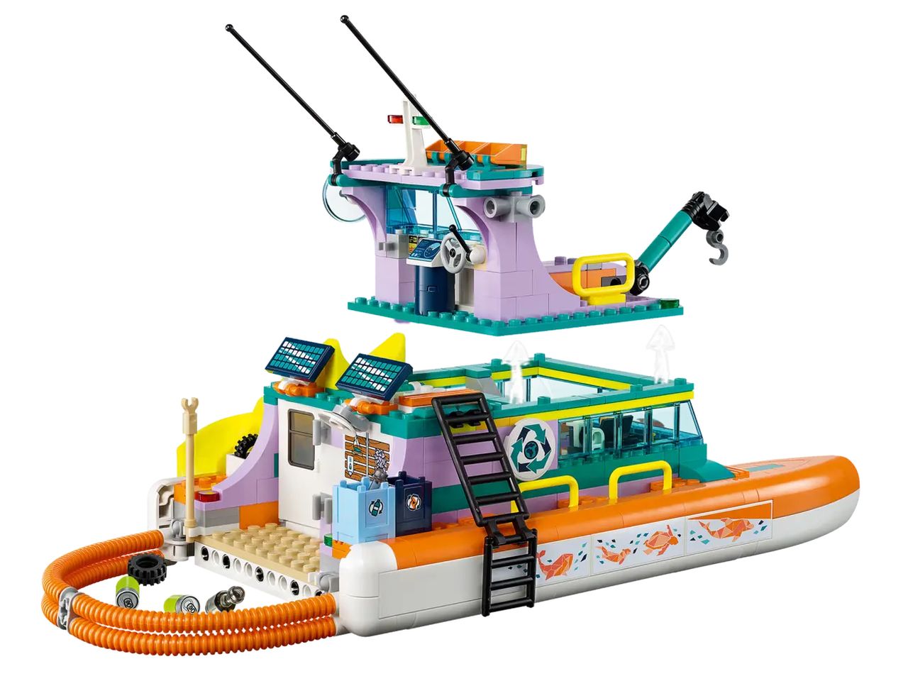 Lego Friends Catamarano di Salvataggio 41734