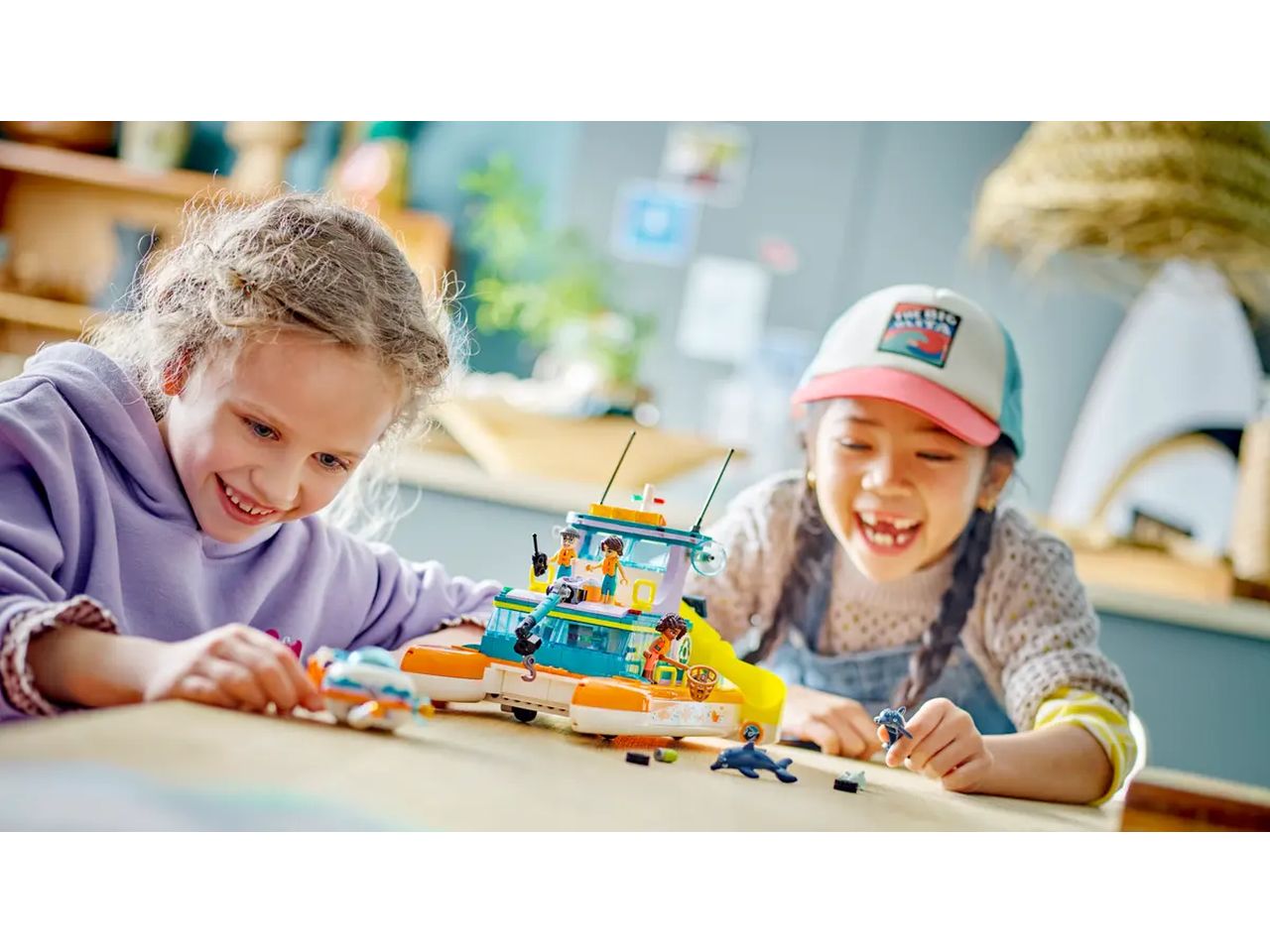 Lego Friends Catamarano di Salvataggio 41734