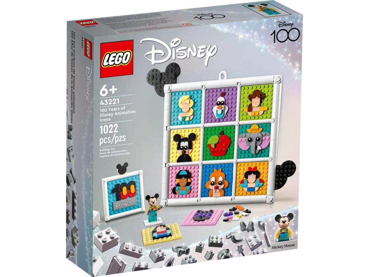 Lego Disney 100 Anni di Icone Disney 43221 $