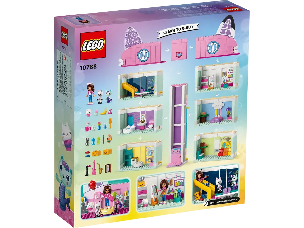 Lego La Casa delle Bambole di Gabby 10788