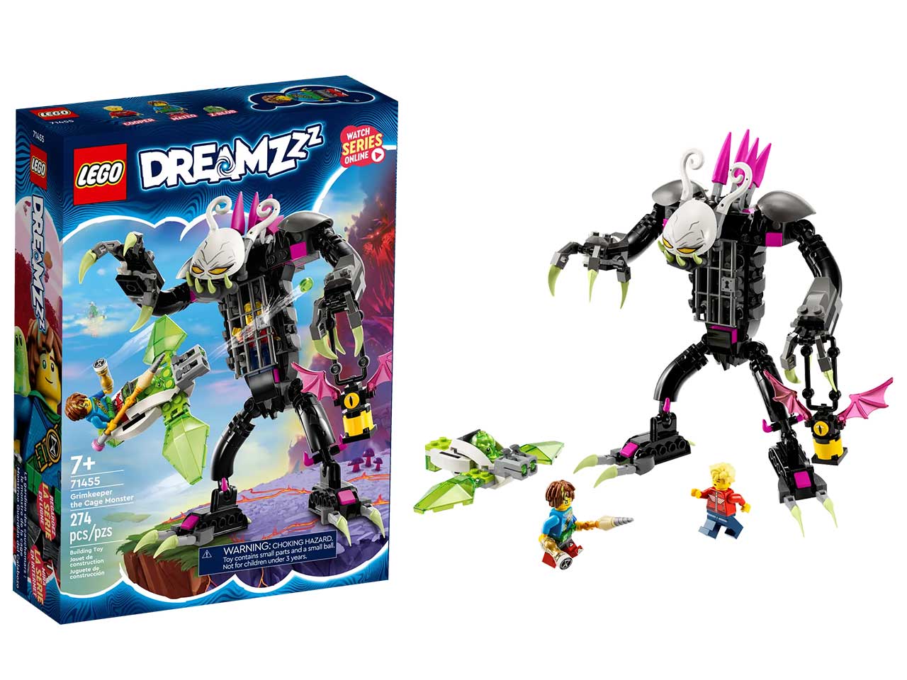 Lego Dreamzzz Il Mostro Gabbia Custode Oscuro 71455