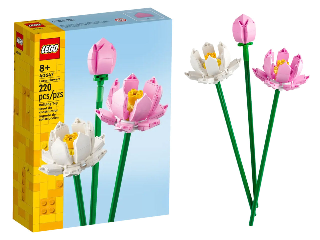 Lego lel flowers fiori di loto