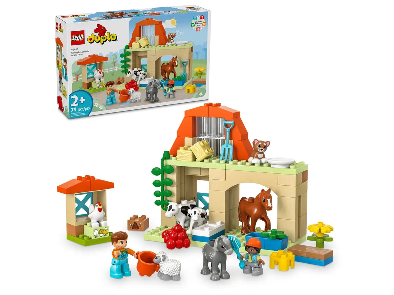 Lego duplo town cura degli animali di fattoria