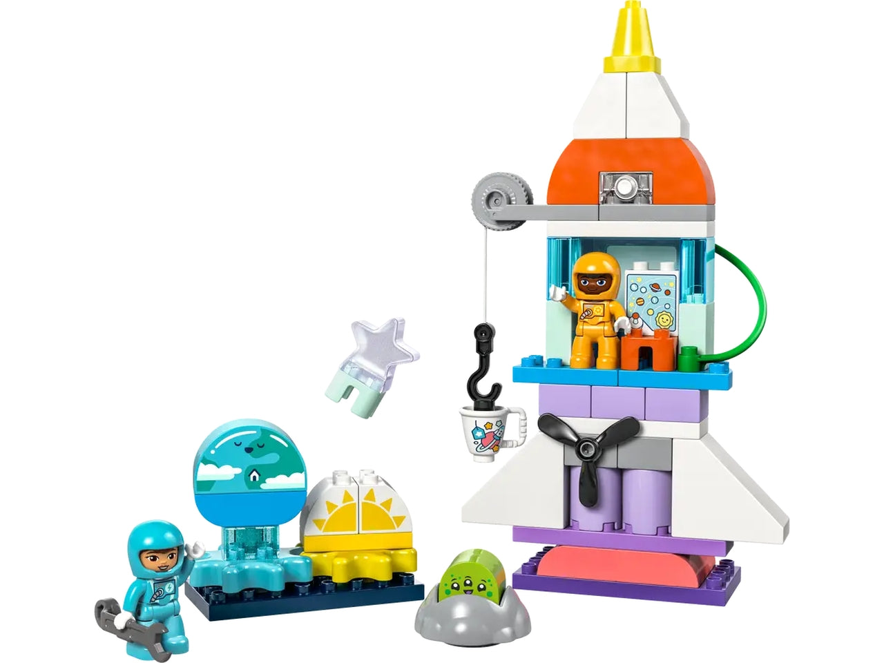 Lego duplo town avventura dello space shuttle 3 in 1
