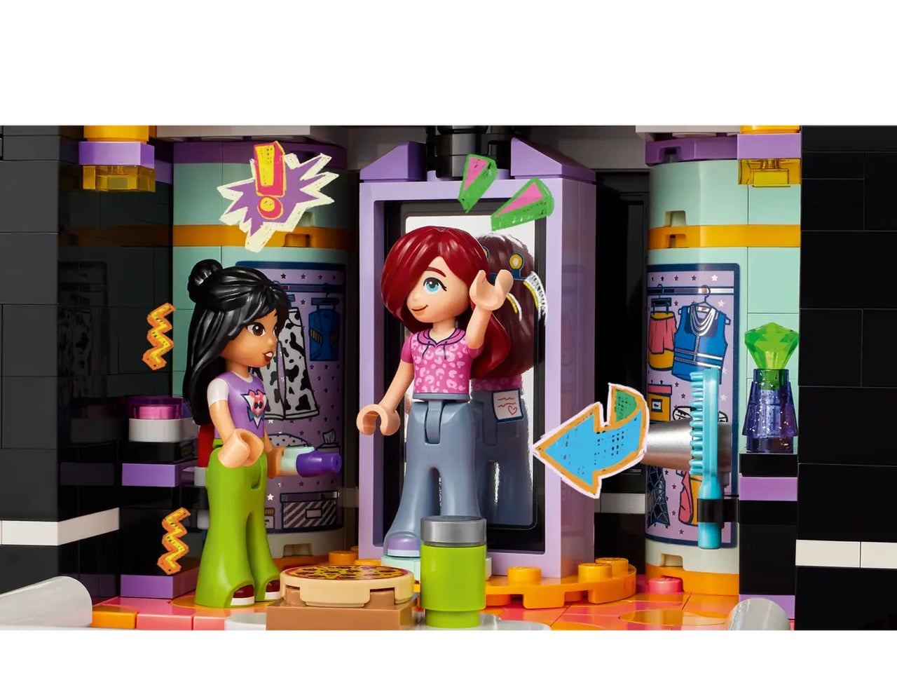 Lego friends tour bus delle pop star
