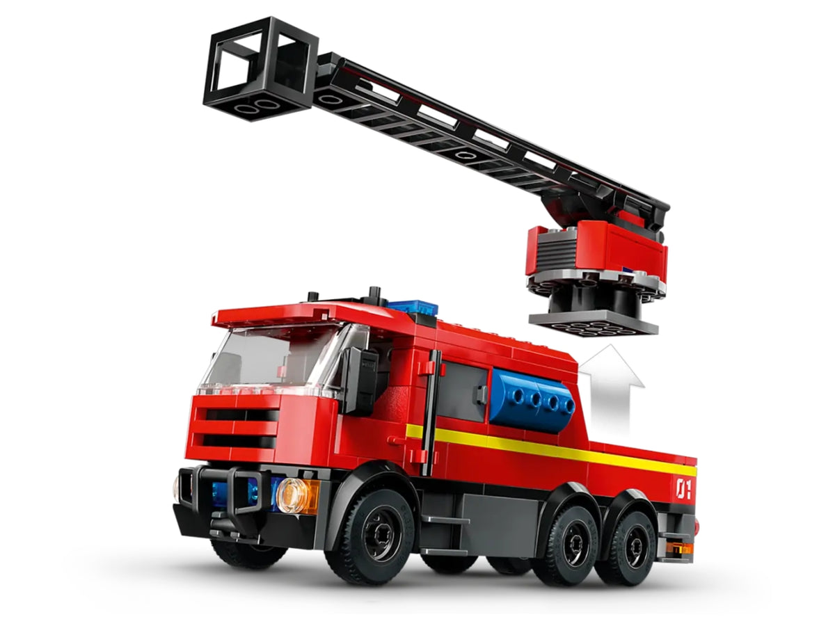 Lego city fire caserma dei pompieri e autopompa