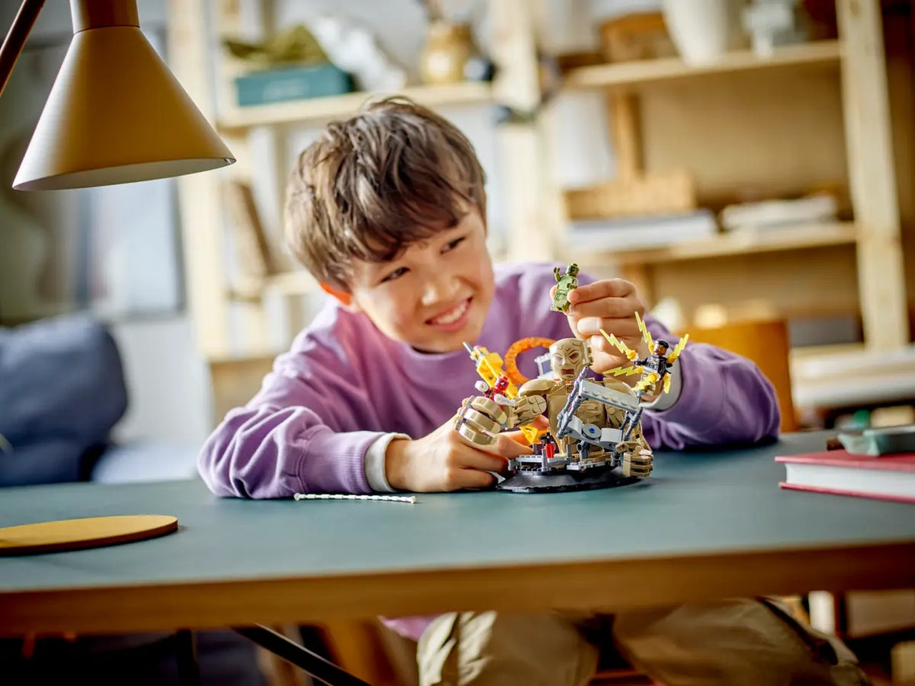 Lego super heroes marvel spider-man vs. uomo sabbia: battaglia finale